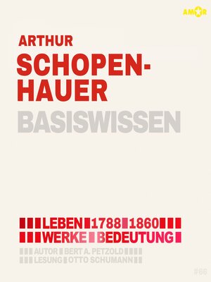 cover image of Arthur Schopenhauer (1788-1860)--Leben, Werke, Bedeutung--Basiswissen (ungekürzt)